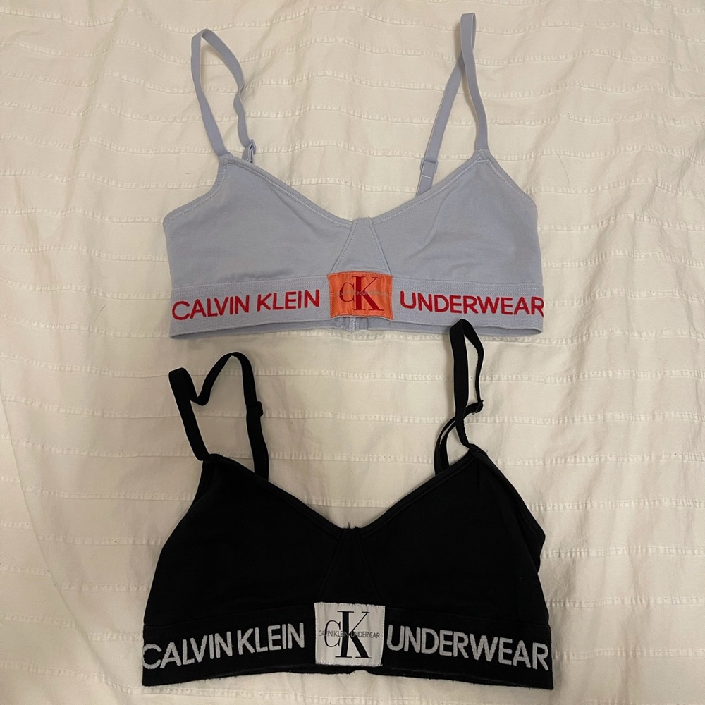 Calvin Klein bralettes